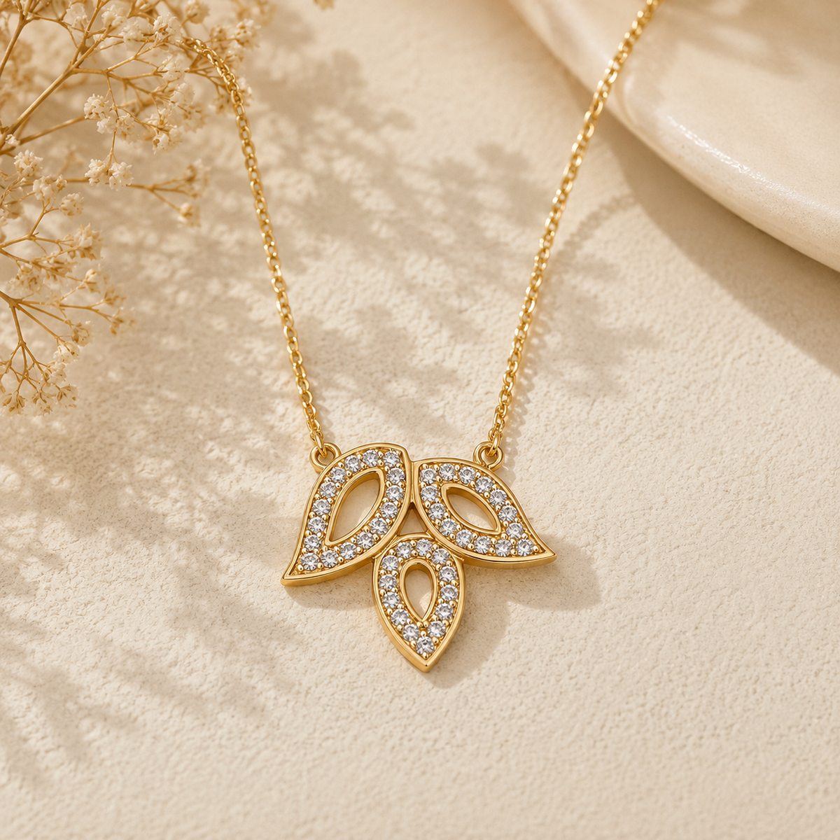 Luna Petal Necklace