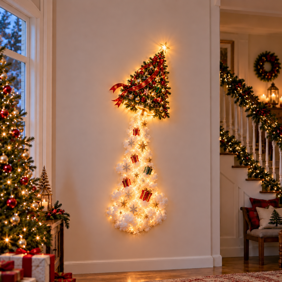 ✨Christmas Magic Trail Wall Light - A Little Christmas Magic, Right on Your Wall✨